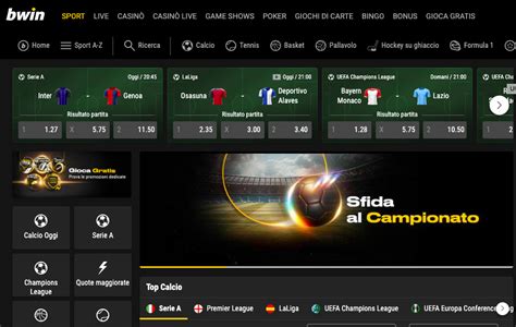 bwin scommesse